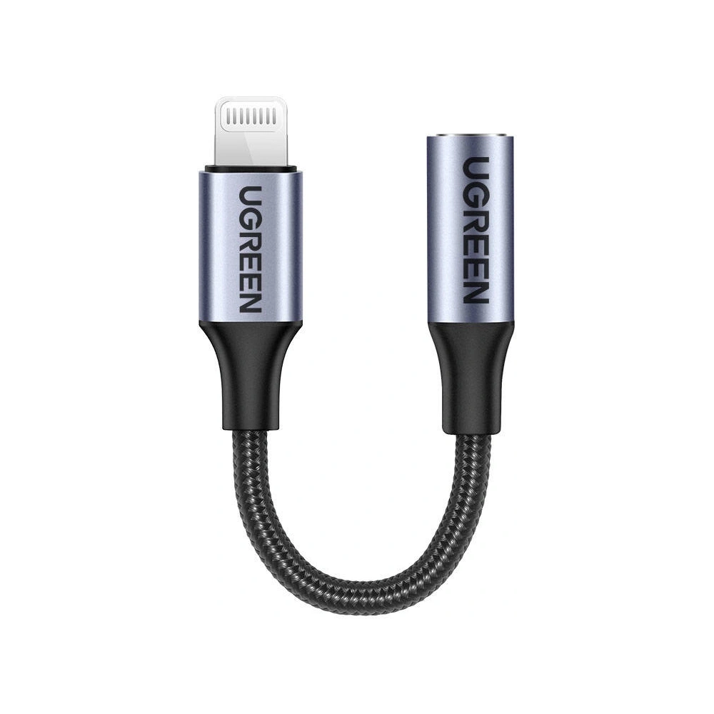 Hurtownia GSM - Audio-Adapter UGREEN US211 Lightning/Miniklinke 3.5mm (schwarz) - UGR1475 - {ean13} - Hurt