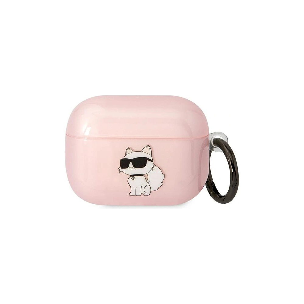 Hurtownia GSM - Etui Karl Lagerfeld KLAPHNCHTCP Apple AirPods Pro rózsaszín/pink Ikonik Choupette - KLD1508 - {ean13} - Hurt