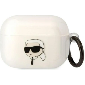 Hurtownia GSM - Etui Karl Lagerfeld KLAPHNIKTCT Apple AirPods Pro transparent Karlova hlava - KLD1511 - {ean13} - Hurt