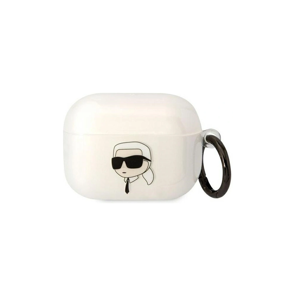 Hurtownia GSM - Etui Karl Lagerfeld KLAPHNIKTCT Apple AirPods Pro átlátszó Karl feje - KLD1511 - {ean13} - Hurt