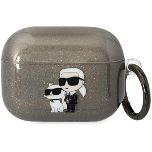 Hurtownia GSM - Etui Karl Lagerfeld KLAPHNKCTGK Apple AirPods Pro černý/black Gliter Karl&Choupette - KLD1512 - {ean13} - Hurt