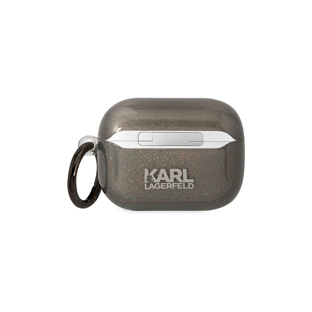 Hurtownia GSM - Etui Karl Lagerfeld KLAPHNKCTGK Apple AirPods Pro černý/black Gliter Karl&Choupette - KLD1512 - {ean13} - Hurt