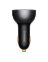 Hurtownia GSM - Ładowarka samochodowa Baseus Digital Display USB-A/USB-C PD 3.1 140W + kabel USB-C 5A 240W 1m czarny - BSU3979 - {ean13} - Hurt