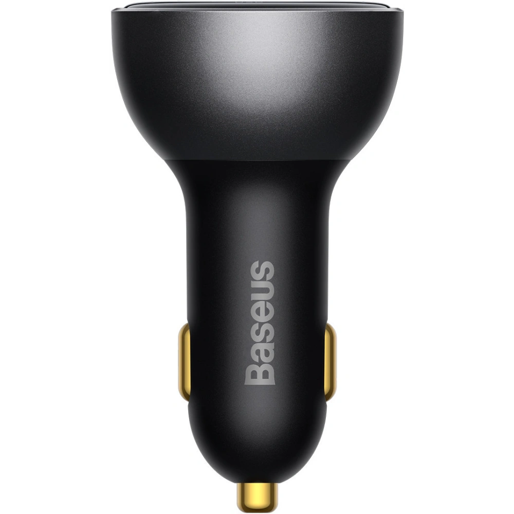 Hurtownia GSM - Auto nabíječka Baseus Digitální displej USB-A/USB-C PD 3.1 140W + kabel USB-C 5A 240W 1m černý - BSU3979 - {ean13} - Hurt