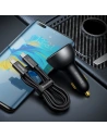 Hurtownia GSM - Ładowarka samochodowa Baseus Digital Display USB-A/USB-C PD 3.1 140W + kabel USB-C 5A 240W 1m czarny - BSU3979 - {ean13} - Hurt