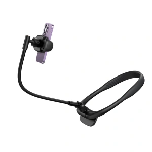 Hurtownia GSM - Baseus ComfortJoy Series univerzální držák na krk, stojan na telefon černý - BSU3980 - {ean13} - Hurt