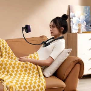 Hurtownia GSM - Baseus ComfortJoy Series univerzální držák na krk, stojan na telefon černý - BSU3980 - {ean13} - Hurt
