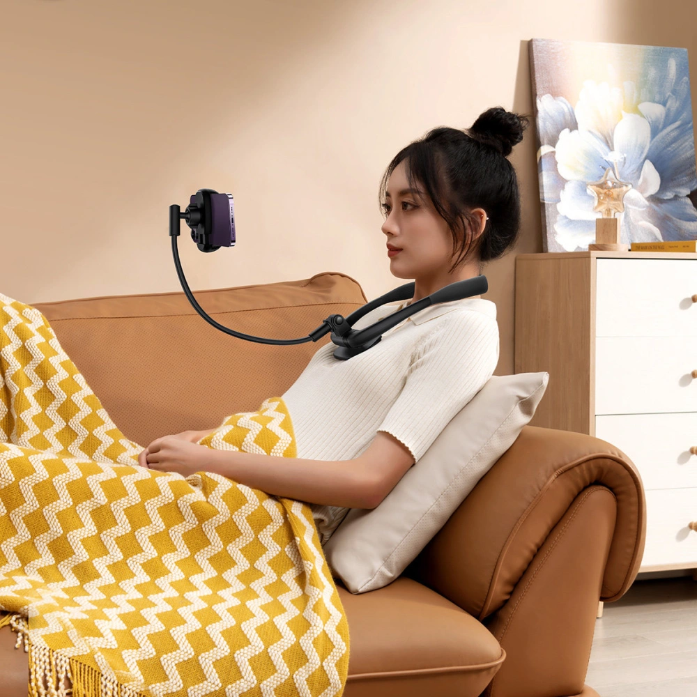 Hurtownia GSM - Baseus ComfortJoy sorozat univerzális nyakpánt, fekete telefonállvány - BSU3980 - {ean13} - Hurt
