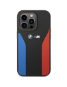 Wholesale BMW BMHCP14L22SCSK Apple iPhone 14 Pro black Silicone Blue&Red Stripes M Collection - BMW362 - {ean13} - Hurt