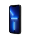 Wholesale BMW BMHCP14L22SOTK Apple iPhone 14 Pro black Silicone Slanted Sttripes - BMW363 - {ean13} - Hurt