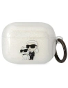 Hurtownia GSM - Etui Karl Lagerfeld KLAPHNKCTGT Apple AirPods Pro transparent Gliter Karl&Choupette - KLD1513 - {ean13} - Hurt