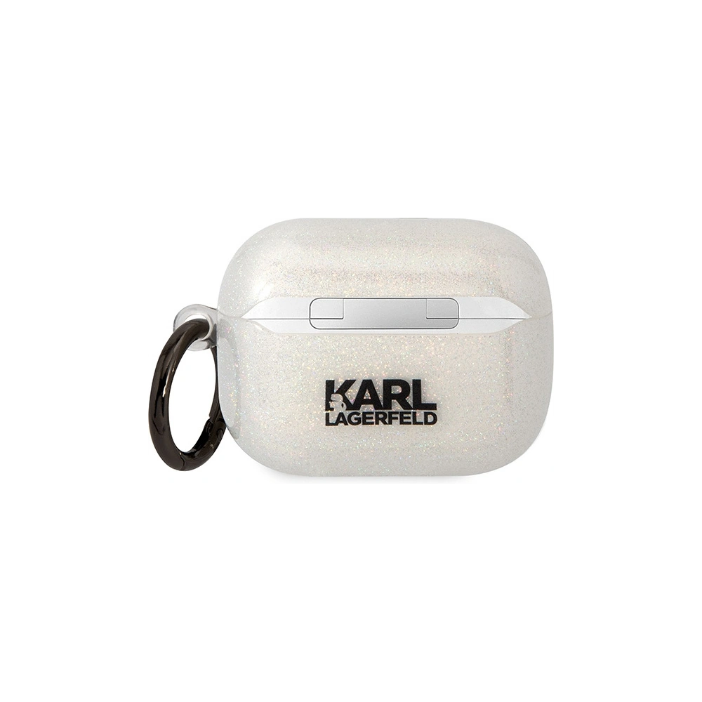 Hurtownia GSM - Etui Karl Lagerfeld KLAPHNKCTGT Apple AirPods Pro transparent Gliter Karl&Choupette - KLD1513 - {ean13} - Hurt