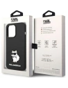 Hurtownia GSM - Etui Karl Lagerfeld KLHMP14XSNCHBCK Apple iPhone 14 Pro Max kemény tok fekete/szürke Szilikon Choupette MagSafe - KLD1518 - {ean13} - Hurt