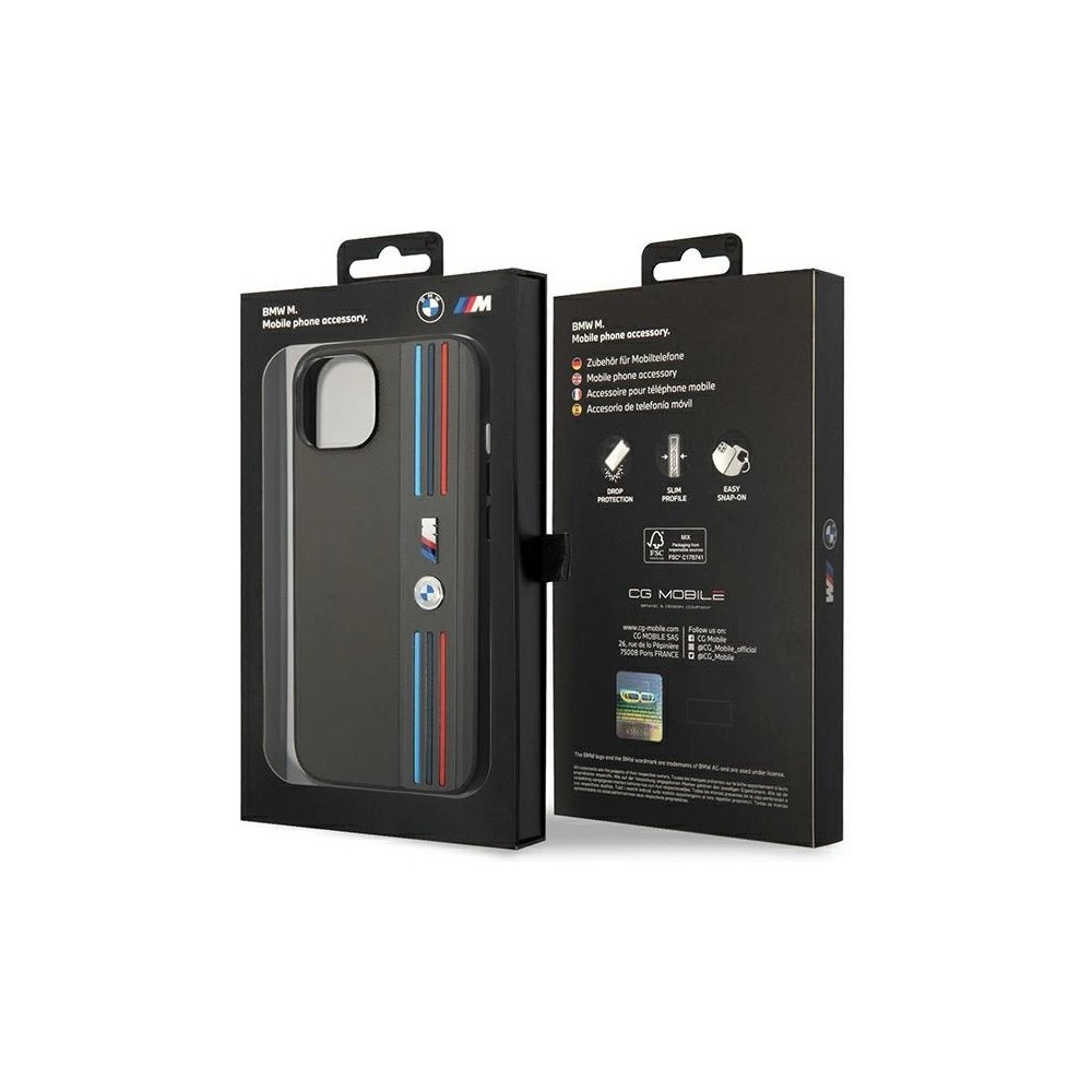 Hurtownia GSM - Etui BMW BMHCP14S22PPMA Apple iPhone 14 szürke/grey Tricolor M Collection - BMW369 - {ean13} - Hurt