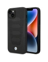 Etui BMW BMHCP14S22RPSK Apple iPhone 14 černý/black Leather Seats Pattern