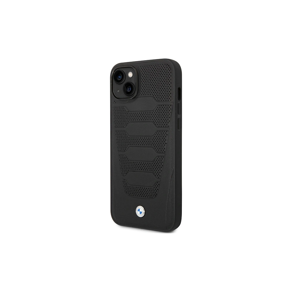 Hurtownia GSM - Etui BMW BMHCP14S22RPSK Apple iPhone 14 negru/black Model de Piele - BMW372 - {ean13} - Hurt