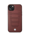 Hurtownia GSM - Etui BMW BMHCP14S22RPSR Apple iPhone 14 burgundowy/burgundy Leather Seats Pattern - BMW373 - {ean13} - Hurt