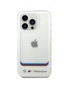 Hurtownia GSM - Etui BMW BMHCP14X22HMCH Apple iPhone 14 Pro Max bílý/white Transparent Center - BMW375 - {ean13} - Hurt