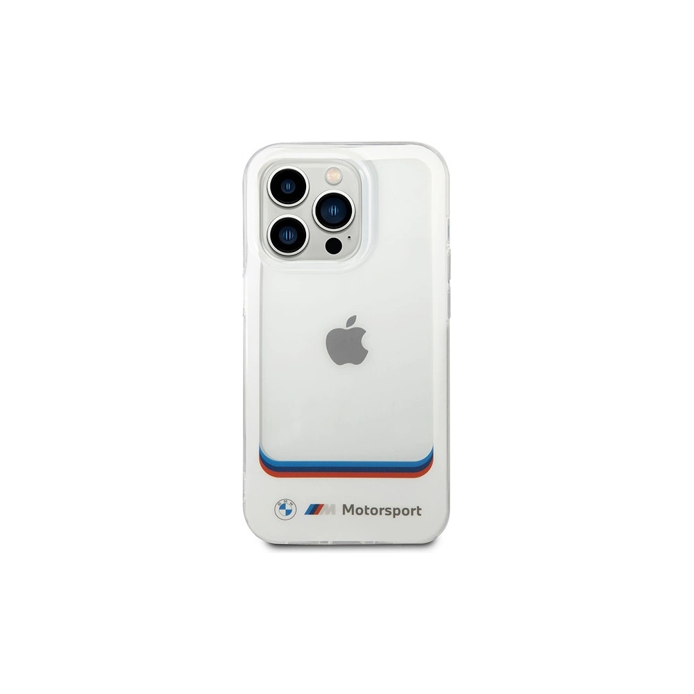 Hurtownia GSM - Etui BMW BMHCP14X22HMCH Apple iPhone 14 Pro Max bílý/white Transparent Center - BMW375 - {ean13} - Hurt