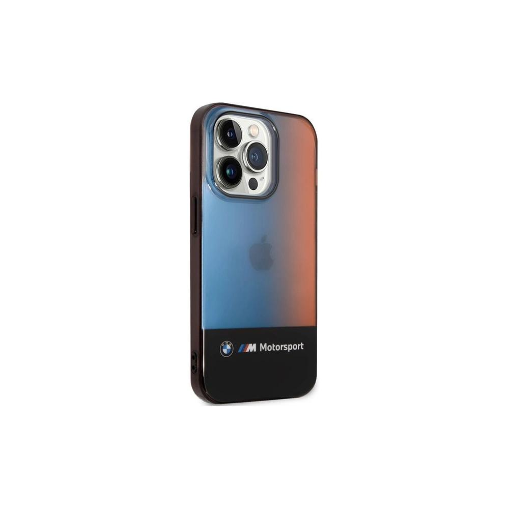 Hurtownia GSM - Etui BMW BMHCP14X22HMGK Apple iPhone 14 Pro Max fekete/black Fél Trikolor - BMW376 - {ean13} - Hurt