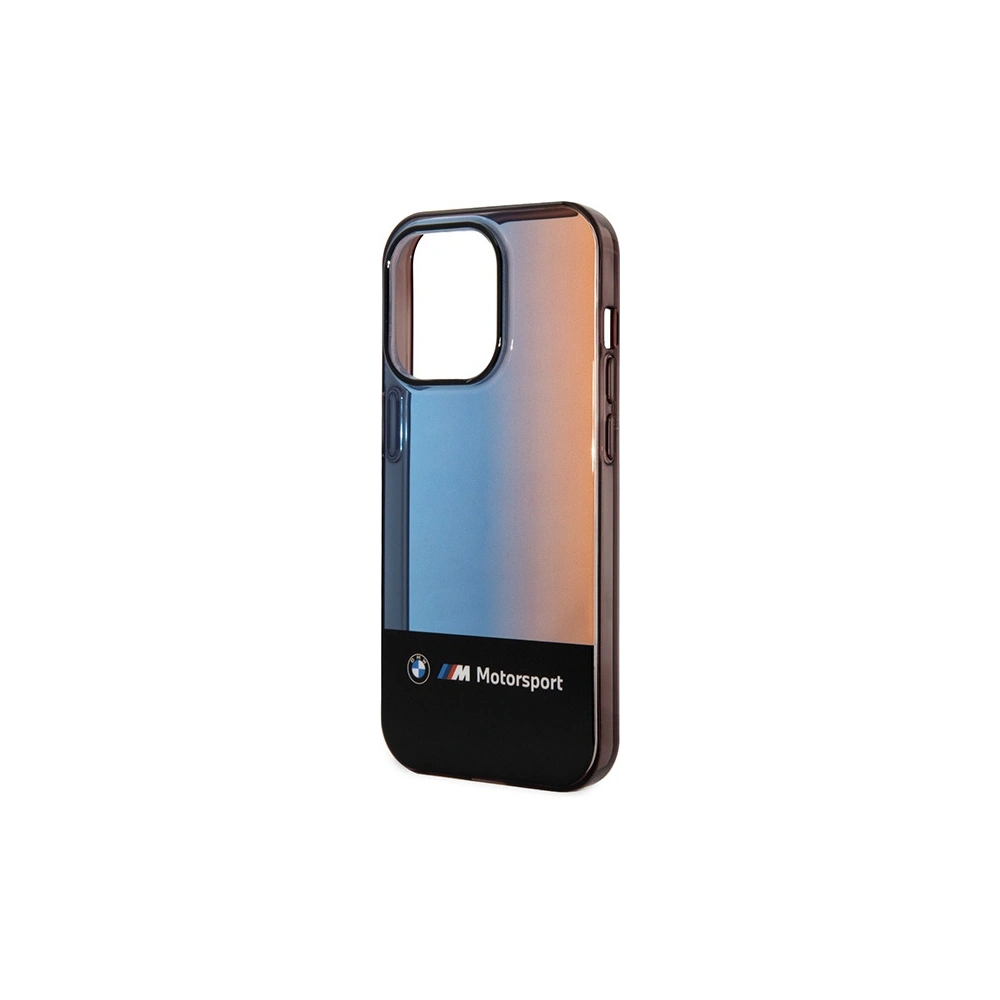 Hurtownia GSM - Etui BMW BMHCP14X22HMGK Apple iPhone 14 Pro Max schwarz/black Half Tricolor - BMW376 - {ean13} - Hurt