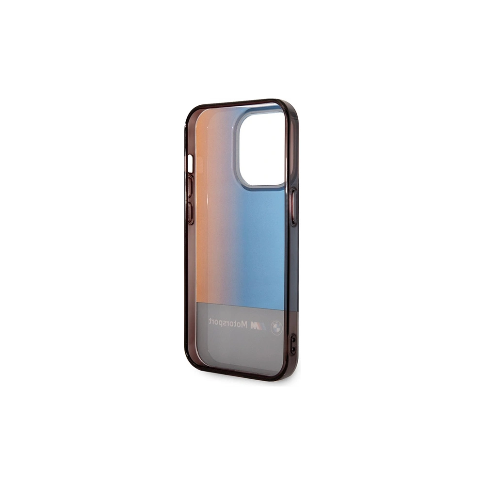 Hurtownia GSM - Etui BMW BMHCP14X22HMGK Apple iPhone 14 Pro Max czarny/black Half Tricolor - BMW376 - {ean13} - Hurt