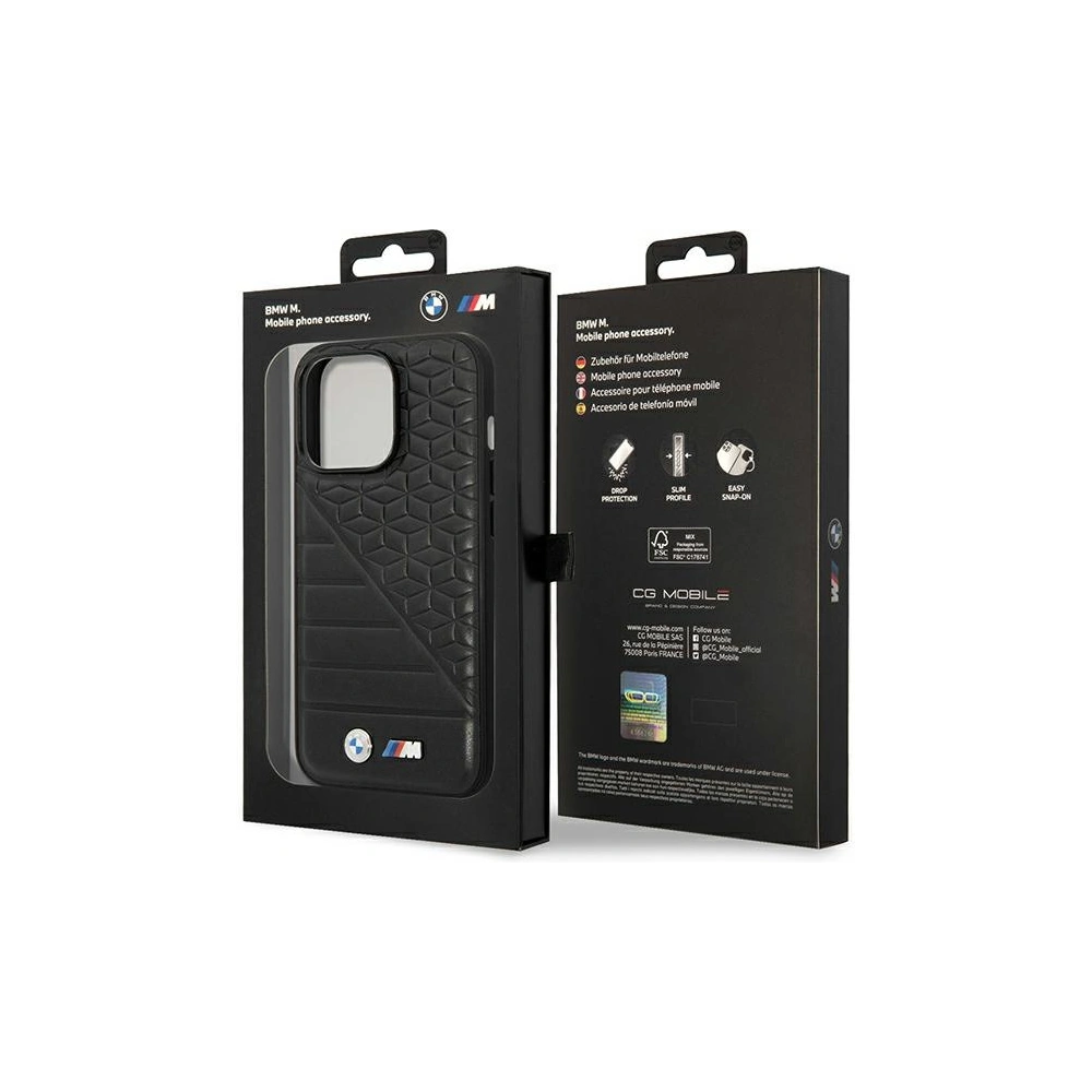 Hurtownia GSM - Etui BMW BMHCP14X22PMGK Apple iPhone 14 Pro Max černý/black Bi Pattern - BMW377 - {ean13} - Hurt