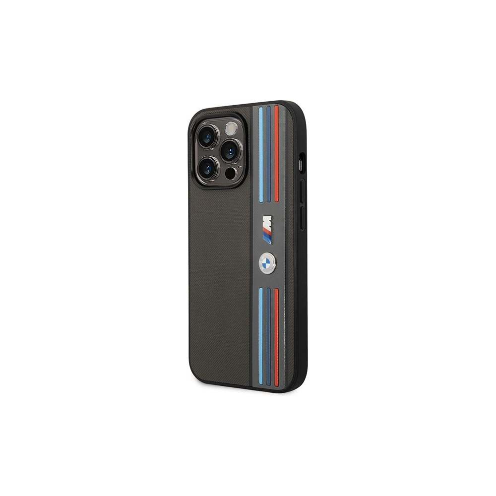 Hurtownia GSM - Etui BMW BMHCP14X22PPMA Apple iPhone 14 Pro Max grau/grey Tricolor M Collection - BMW378 - {ean13} - Hurt