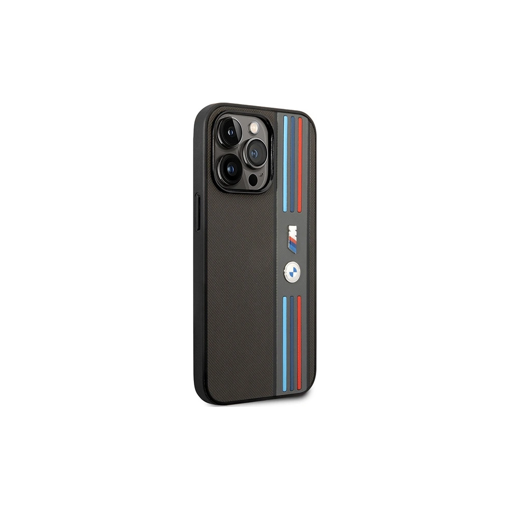 Hurtownia GSM - Etui BMW BMHCP14X22PPMA Apple iPhone 14 Pro Max grau/grey Tricolor M Collection - BMW378 - {ean13} - Hurt