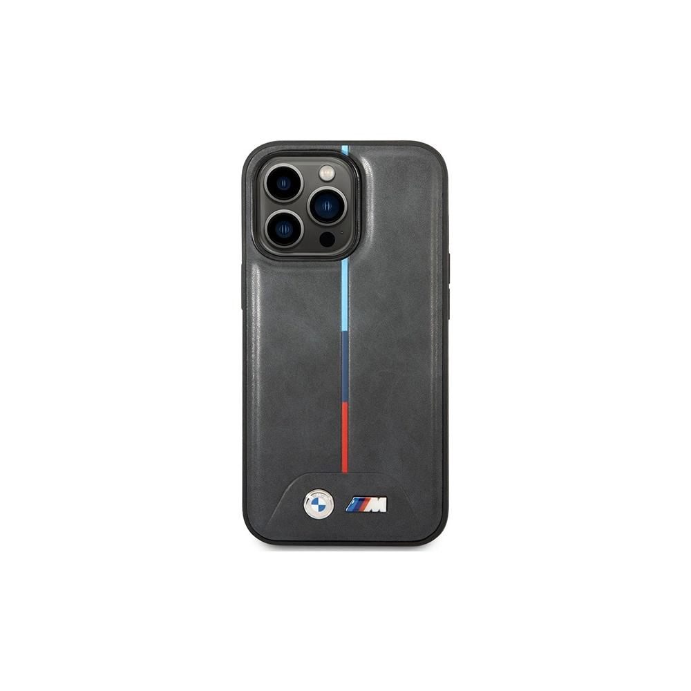 Hurtownia GSM - Etui BMW BMHCP14X22PVTA Apple iPhone 14 Pro Max šedý/grey prošívaný trikolóra - BMW380 - {ean13} - Hurt