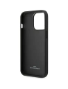Wholesale BMW BMHCP14X22RBDK Apple iPhone 14 Pro Max black hardcase Leather Blue Dots - BMW381 - {ean13} - Hurt