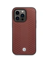 Hurtownia GSM - Etui BMW BMHCP14X22RFGR Apple iPhone 14 Pro Max bordó/burgundy bőr gyémánt mintás - BMW382 - {ean13} - Hurt