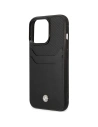 Hurtownia GSM - Etui BMW BMHCP14X22RSEPK Apple iPhone 14 Pro Max fekete/bőr Kártyatartó - BMW383 - {ean13} - Hurt