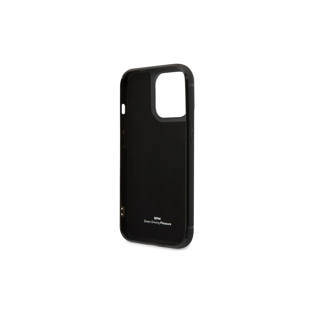 Hurtownia GSM - Etui BMW BMHCP14X22RSEPK Apple iPhone 14 Pro Max fekete/bőr Kártyatartó - BMW383 - {ean13} - Hurt