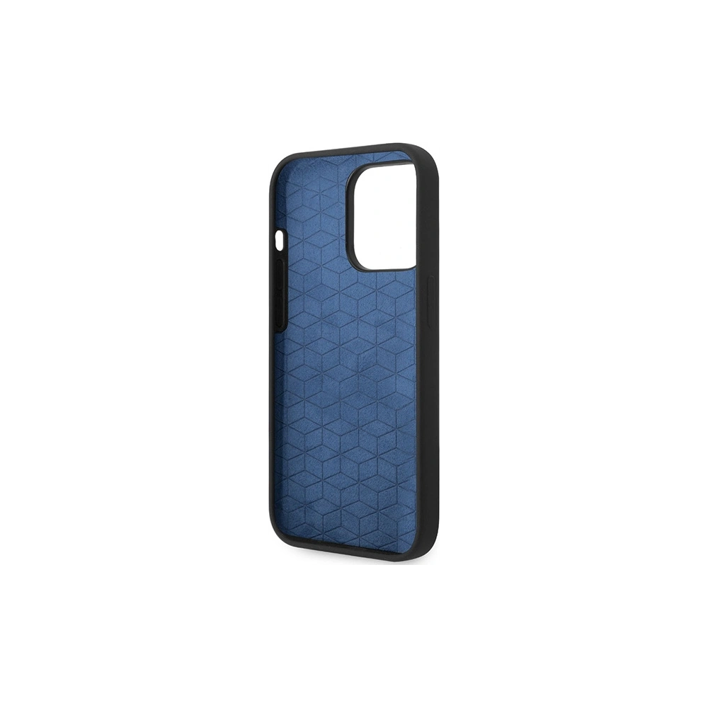Hurtownia GSM - Etui BMW BMHCP14X22SOTK Apple iPhone 14 Pro Max fekete/black Szilikon Ferde Csíkok - BMW384 - {ean13} - Hurt