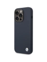 Hurtownia GSM - Etui BMW BMHCP14XSILNA Apple iPhone 14 Pro Max sötétkék/sötétkék Szilikon Fém Logó - BMW386 - {ean13} - Hurt