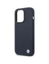 Hurtownia GSM - Etui BMW BMHCP14XSILNA Apple iPhone 14 Pro Max sötétkék/sötétkék Szilikon Fém Logó - BMW386 - {ean13} - Hurt