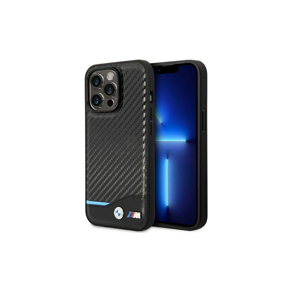 Hurtownia GSM - Etui BMW BMHMP14L22NBCK Apple iPhone 14 Pro czarny/black Carbon MagSafe - BMW387 - {ean13} - Hurt
