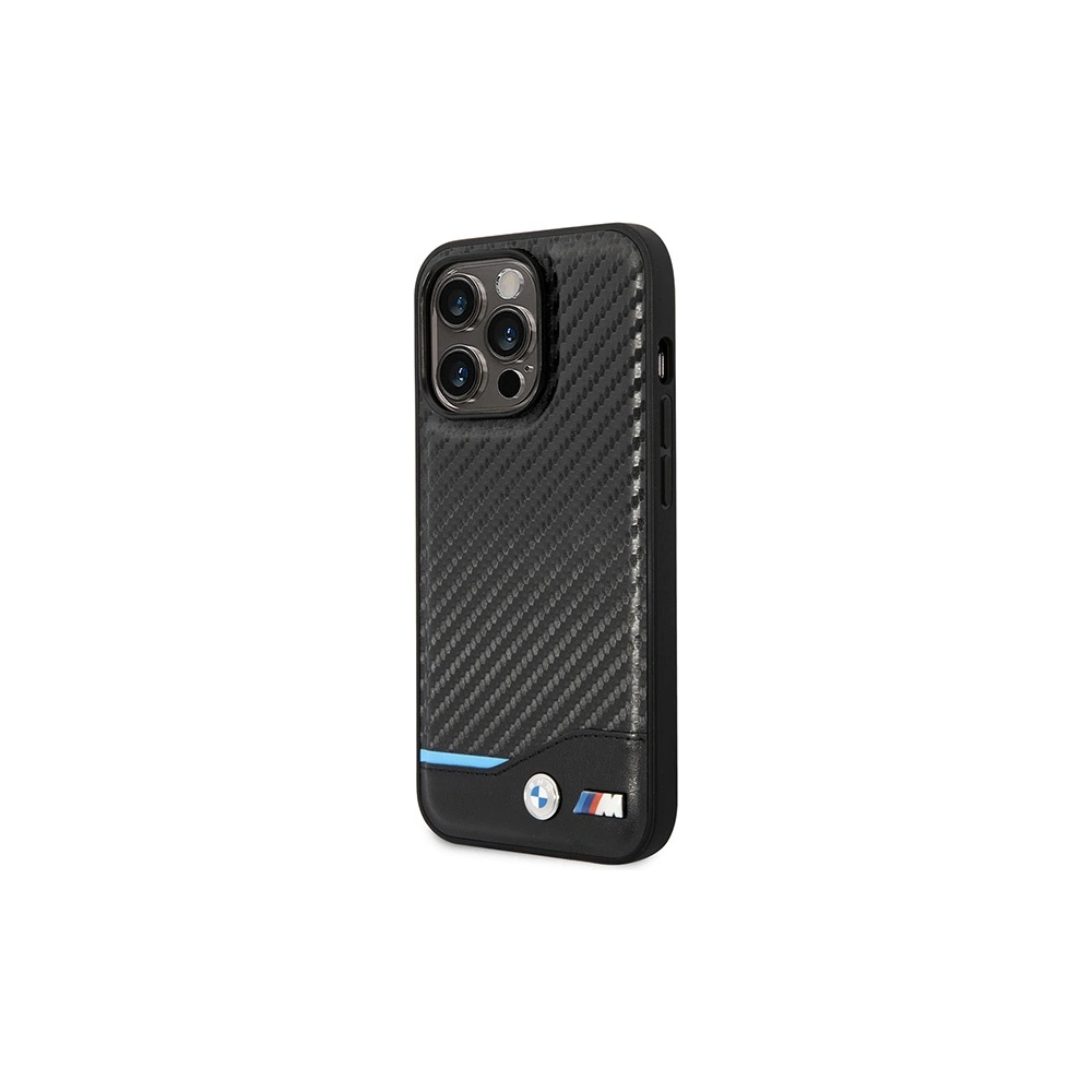 Hurtownia GSM - Etui BMW BMHMP14L22NBCK Apple iPhone 14 Pro czarny/black Carbon MagSafe - BMW387 - {ean13} - Hurt