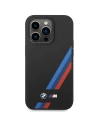 Hurtownia GSM - Etui BMW BMHMP14L22SOTK Apple iPhone 14 Pro černý/black Silicone Slanted Sttripes MagSafe - BMW392 - {ean13} - Hurt