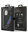 Hurtownia GSM - Etui BMW BMHMP14L22SOTK Apple iPhone 14 Pro černý/black Silicone Slanted Sttripes MagSafe - BMW392 - {ean13} - Hurt
