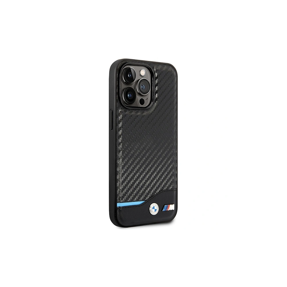 Hurtownia GSM - Etui BMW BMHMP14X22NBCK Apple iPhone 14 Pro Max negru/black Carbon MagSafe - BMW395 - {ean13} - Hurt