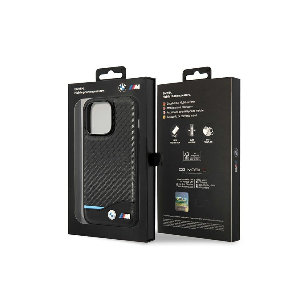 Hurtownia GSM - Etui BMW BMHMP14X22NBCK Apple iPhone 14 Pro Max schwarz/black Carbon MagSafe - BMW395 - {ean13} - Hurt