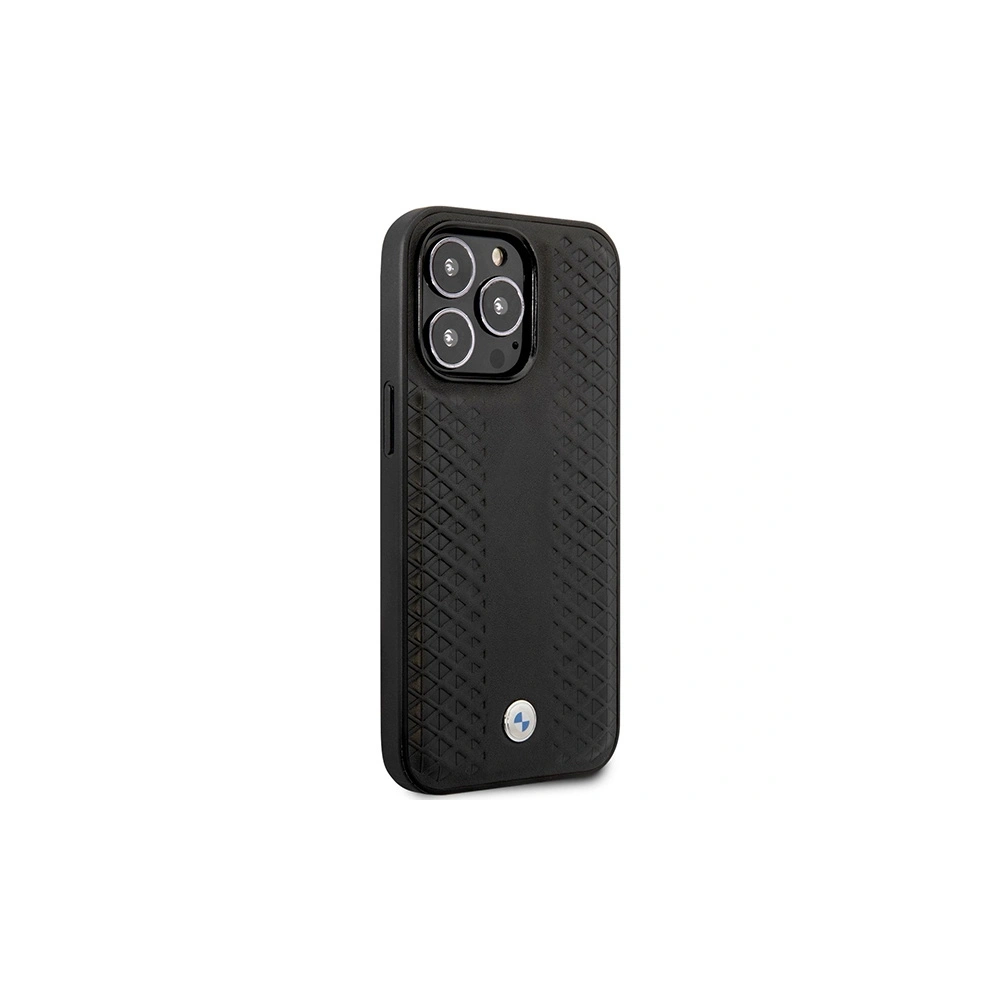 Hurtownia GSM - Etui BMW BMHMP14X22RFGK Apple iPhone 14 Pro Max schwarz/schwarz Leder Diamantmuster MagSafe - BMW396 - {ean13} - Hurt