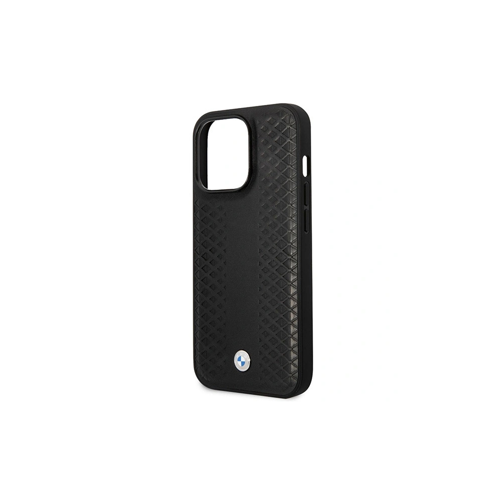 Hurtownia GSM - Etui BMW BMHMP14X22RFGK Apple iPhone 14 Pro Max schwarz/schwarz Leder Diamantmuster MagSafe - BMW396 - {ean13} - Hurt
