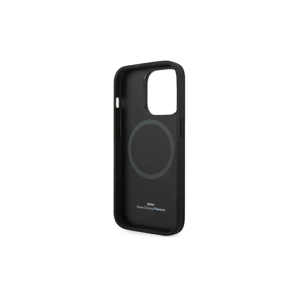 Hurtownia GSM - Etui BMW BMHMP14X22RFGK Apple iPhone 14 Pro Max schwarz/schwarz Leder Diamantmuster MagSafe - BMW396 - {ean13} - Hurt
