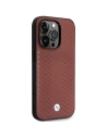 Hurtownia GSM - Etui BMW BMHMP14X22RFGR Apple iPhone 14 Pro Max burgundový/burgundy kožený diamantový vzor MagSafe - BMW397 - {ean13} - Hurt