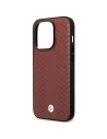 Hurtownia GSM - Etui BMW BMHMP14X22RFGR Apple iPhone 14 Pro Max burgundový/burgundy kožený diamantový vzor MagSafe - BMW397 - {ean13} - Hurt