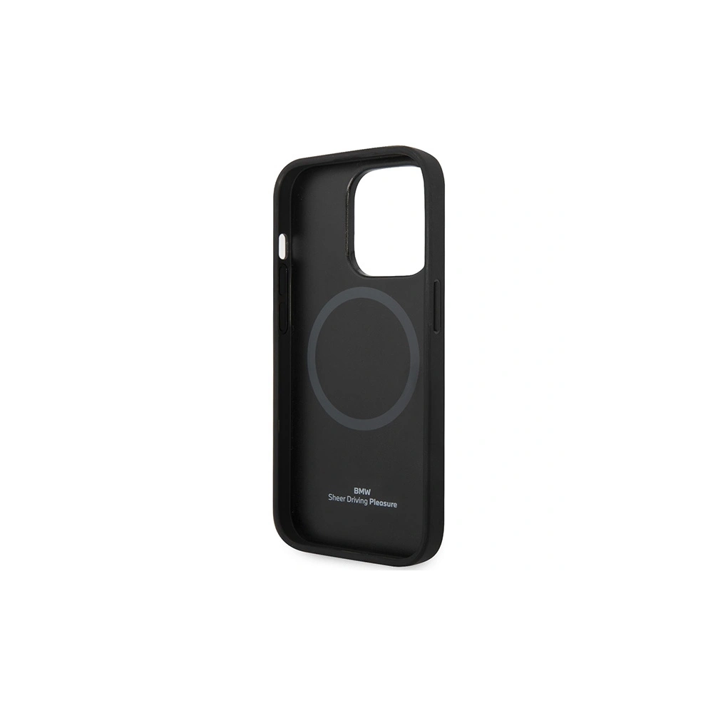 Hurtownia GSM - Etui BMW BMHMP14X22RFGR Apple iPhone 14 Pro Max burgundi/burgundy bőr gyémántmintás MagSafe - BMW397 - {ean13} - Hurt