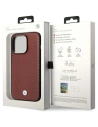 Hurtownia GSM - Etui BMW BMHMP14X22RFGR Apple iPhone 14 Pro Max burgundový/burgundy kožený diamantový vzor MagSafe - BMW397 - {ean13} - Hurt